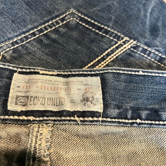 Ecko Unlimited Blue Denim Jeans Shorts - Picture 3 of 3